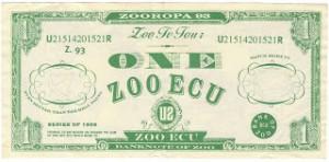 Zooropa Zoo Ecu 1993